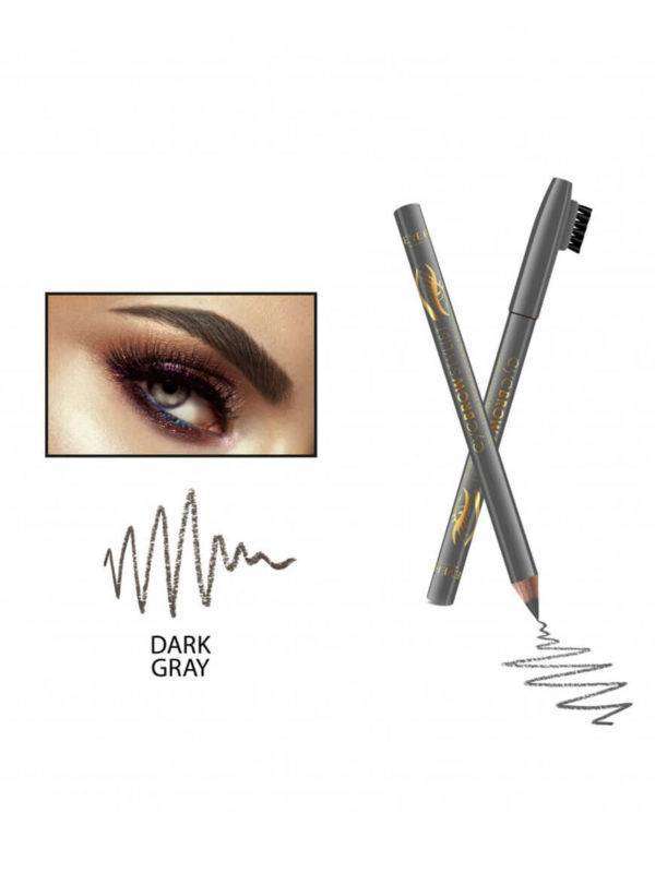 Eye Brow Stylist Long Lasting Brow Pencil & Brush  Grey 04  