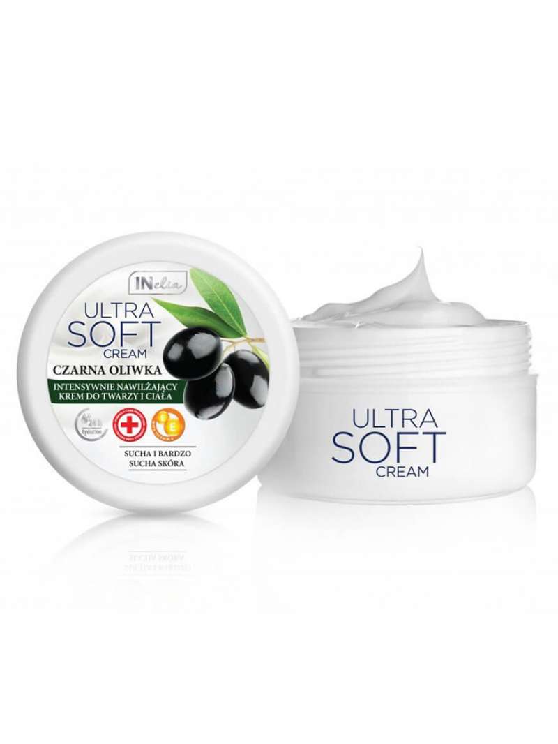 Ultra Soft Black Olive, Intensively Moisturizing Face And Body Cream  
