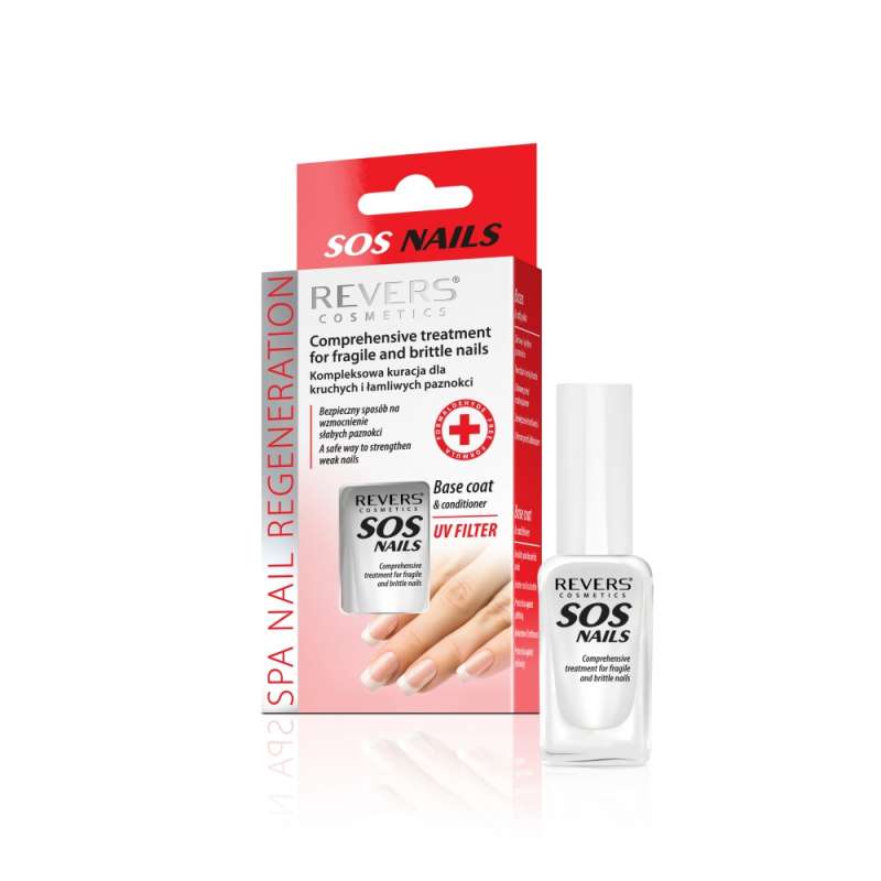 REVERS Sos Nails Comprehensive Treatment For Fragile And Brittle Nails  